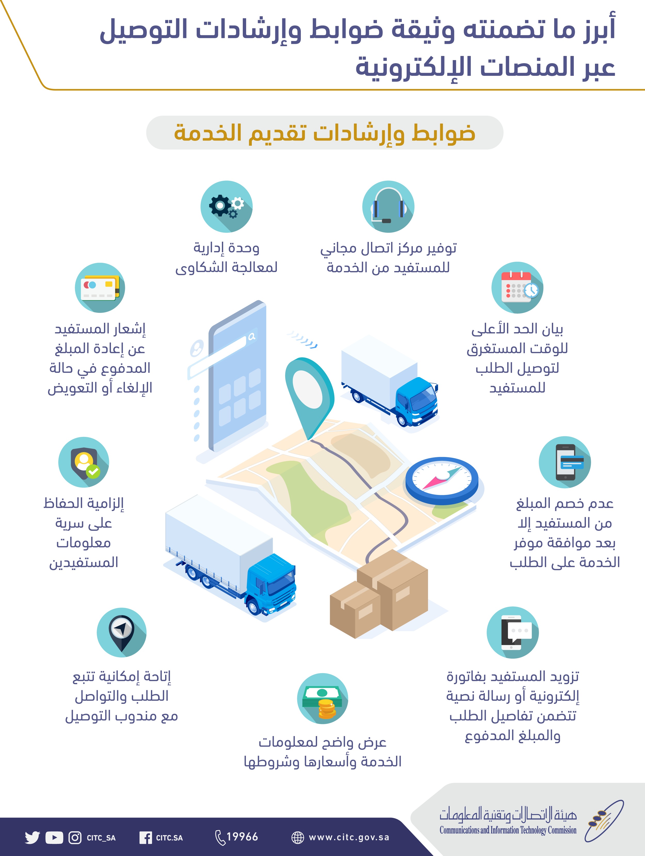 هيئة الاتصالات السعودية تصدر وثيقة الخدمات عبر المنصات الإلكترونية
