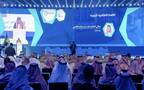 وزير التجارة ماجد بن عبدالله القصبي خلال كلمته في مؤتمر إيسار 2025