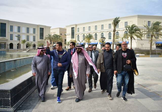 جانب من الجولة