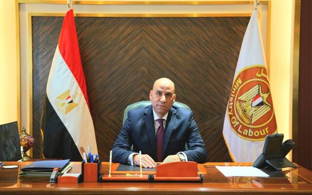 حسن رداد وزير العمل المصري