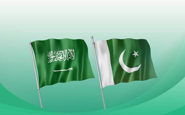 علم السعودية وباكستان من الصندوق السعودي للتنمية في ديسمبر 2022