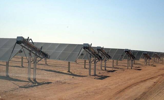 محطة للطاقة الشمسية