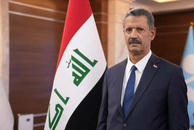 وزير النفط العراقي حيان عبدالغني