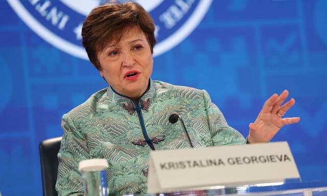كريستالينا جورجييفا المديرة العامة لصندوق النقد الدولي
