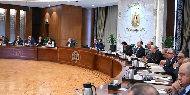 اجتماع سابق لمجلس الوزراء المصري