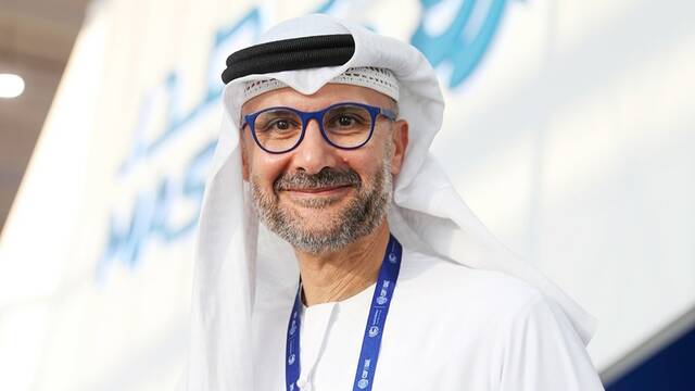 محمد عبدالقادر الرمحي الرئيس التنفيذي لإدارة الهيدروجين الأخضر في شركة "مصدر" الإماراتية