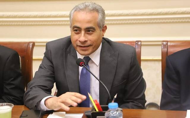 وزير القوى العاملة المصري حسن شحاتة