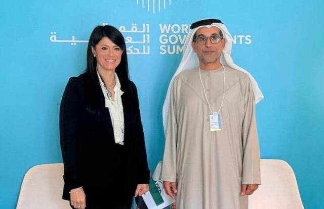 بعثة من صندوق أبوظبي للتنمية تزور مصر لبحث مشروعات الشراكة