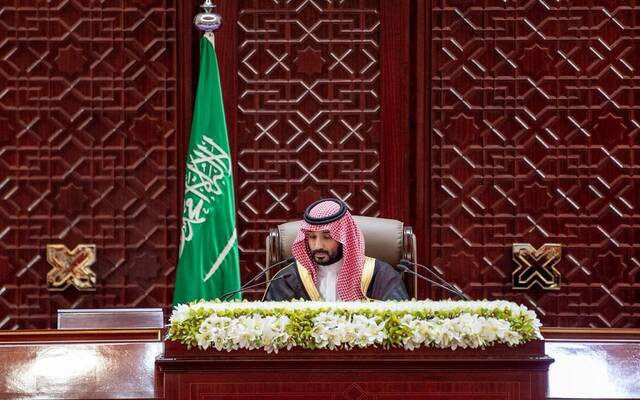 ولي العهد يلقي الخطاب الملكي بمجلس الشورى نيابة عن خادم الحرمين الشريفين