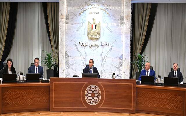 اجتماع الحكومة بمقرها بالعاصمة الإدارية الجديدة