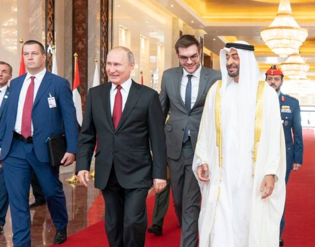 تفاصيل زيارة الرئيس الروسي إلى الإمارات (ملف)
