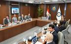 اجتماع المهندس كريم بدوي وزير البترول والثروة المعدنية المصري