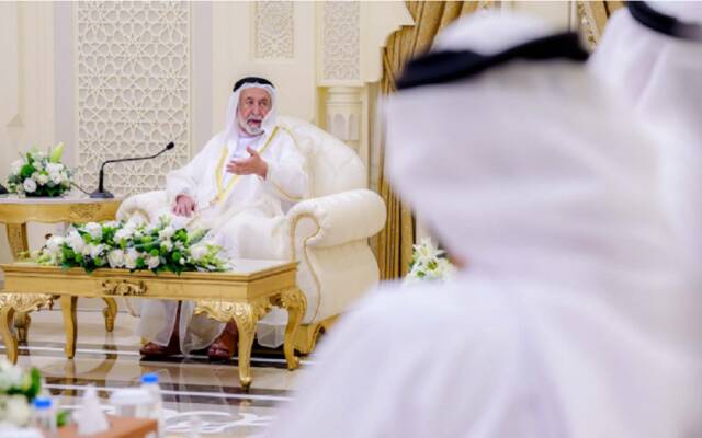 الشيخ الدكتور سلطان بن محمد القاسمي عضو المجلس الأعلى حاكم الشارقة