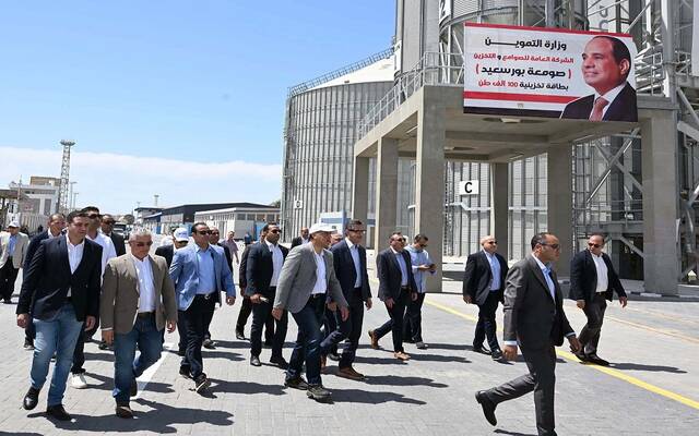 بطاقة تخزينية 100 ألف طن.. افتتاح محطة "أقماح" بميناء غرب بورسعيد