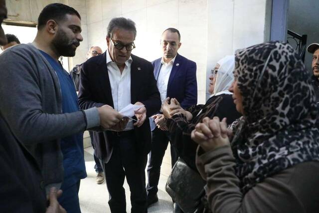 جانب من جولة الوزير