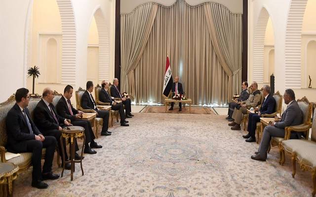 الرئيس العراقي يؤكد أهمية التنسيق مع حكومة إقليم كردستان في ملف الطاقة