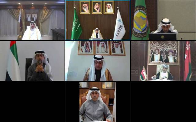 جانب من الاجتماع الاستثنائي لوزراء النقل والمواصلات بدول المجلس الخليجي
