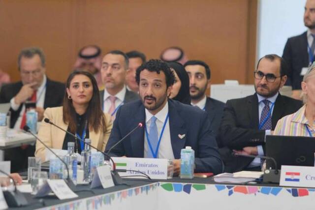 خلال مشاركة عبدالله بن طوق المري وزير الاقتصاد رئيس مجلس الإمارات للسياحة في الاجتماع الـ 121 للمجلس التنفيذي لـ "الأمم المتحدة للسياحة"