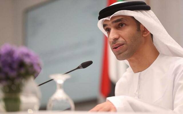 ثاني بن أحمد الزيودي وزير التجارة الخارجية الإماراتي