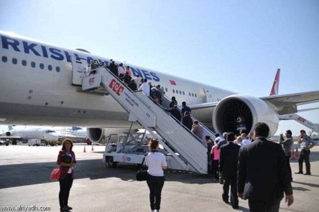«الخطوط التركية» تخطط لنقل مليوني راكب سنوياً بين اسطنبول والمدن السعودية