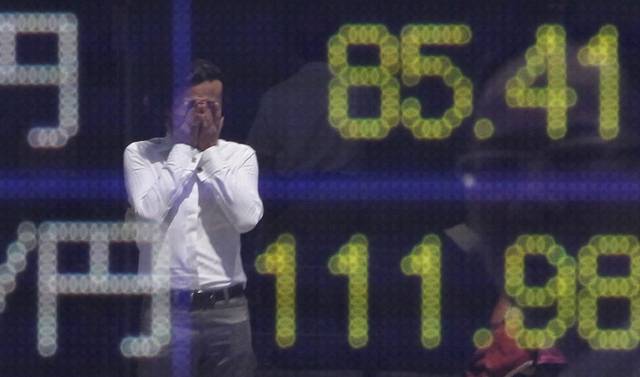 European stocks down to 13-month low