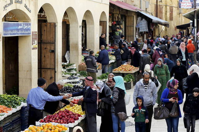 معدل التضخم بالأردن يرتفع 0.3% في عام 2019