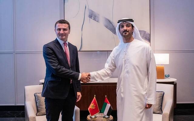 الإمارات ومونتينيغرو تبحثان تعزيز التعاون الاقتصادي وتوسيع الشراكات الاستثمارية