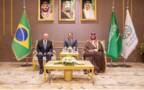 الأمير خالد بن سلمان بن عبدالعزيز وزير الدفاع يجتمع مع نائب الرئيس البرازيلي جيرالدو الكمين