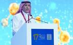 الرئيس التنفيذي لشركة (سابك) عبدالرحمن الفقيه، خلال فعاليات منتدى (جيبكا) السنوي في الدوحة