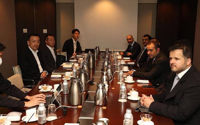 وزير الإسكان السعودي يلتقي بوفود شركات يابانية مُتخصصة في التقنية