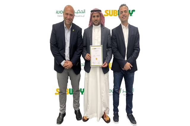 Alhokair teams up with US’ Subway to double restaurants in Kingdom