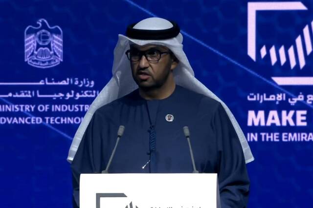 Sultan Al Jaber, ADNOC’s Managing Director and Group CEO