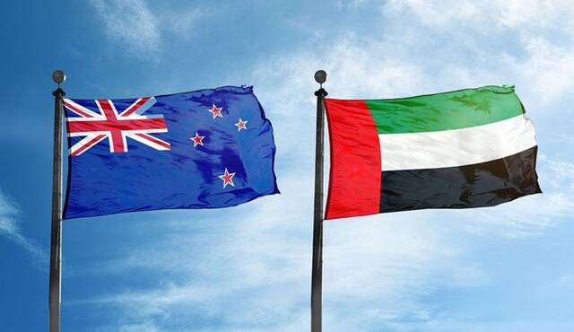 علما دولة الإمارات ونيوزيلندا