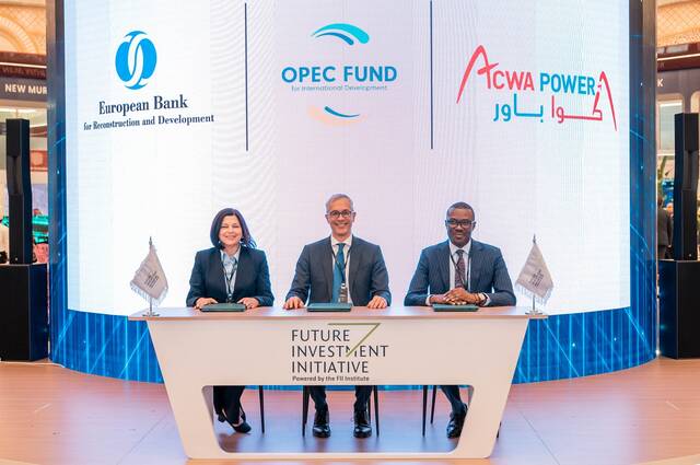 With total $746m at FII7, ACWA Power builds on EBRD-OPEC Fund agreement, joins EIC