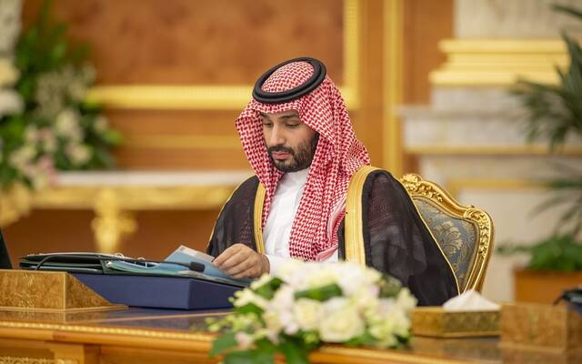 ولي العهد رئيس مجلس الوزراء، الأمير محمد بن سلمان بن عبدالعزيز آل سعود