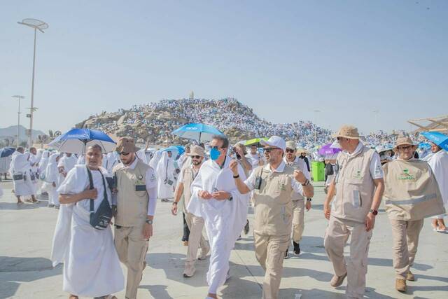 "الصحة" المصرية تتابع أحوال الحجاج في المشاعر المقدسة للاطمئنان عليهم