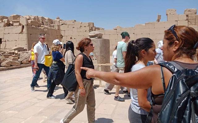هيئة تنشيط السياحة: متوسط عدد السائحين الوافدين إلى مصر في زيادة مستمرة