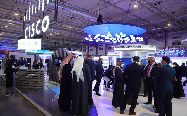 جناح الشركة السعودية للخدمات الصناعية "سيسكو" بأحد المعارض