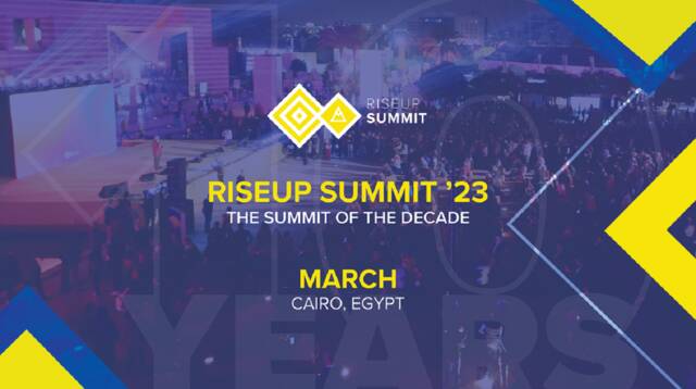 RiseUp Summit in Egypt postponed to 2023