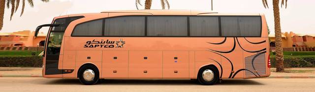 تضمن العقد 1440 حافلة في العام الواحد لخمس مناطق رئيسية