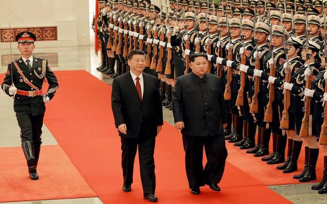 زعيم كوريا الشمالية يزور الصين قبل قمة محتملة مع ترامب