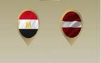 علما دولة مصر و لاتفيا