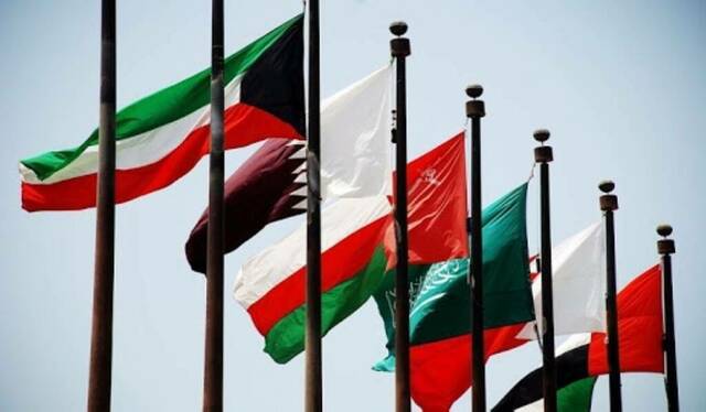 أعلام دول مجلس التعاون الخليجي