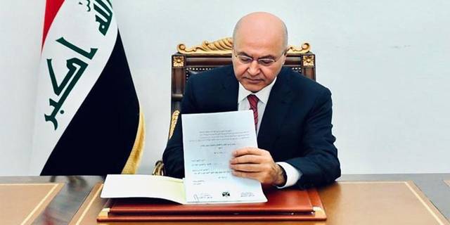 The President of Iraq approves a law to finance the expenses of the upcoming parliamentary elections