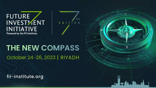 FII’s 7th conference launches in Riyadh under The New Compass theme