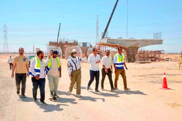 خلال الجولات الميدانية لمتابعة مشروعات البنية الأساسية والإسكان والمرافق