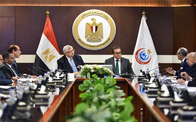 الدكتور خالد عبدالغفار وزير الصحة والسكان المصري