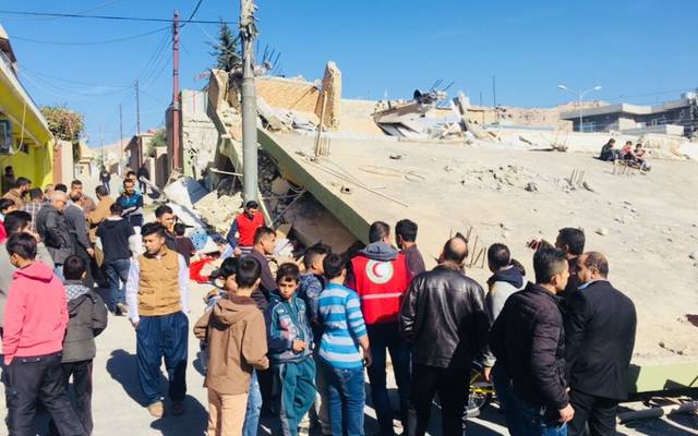 شاهد الأضرار الناجمة عن زلزال العراق