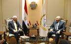 كامل الوزير والسفير العراقي في مصر