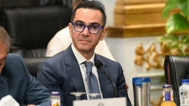 وزير الاستثمار والتجارة الخارجية المصري حسن الخطيب